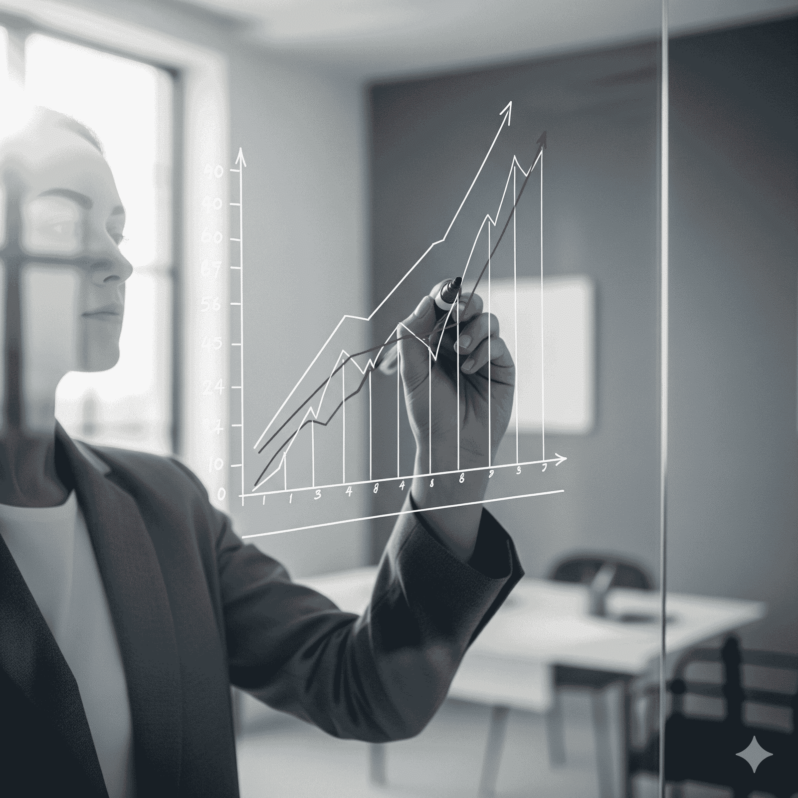 A business strategist planning for growth